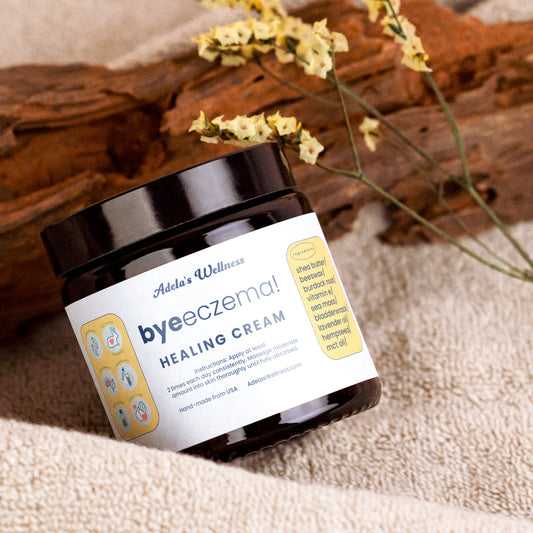 ¡Adiós eczema! Ungüento curativo natural y orgánico.